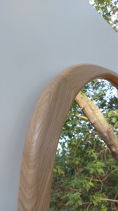 Зеркало Италия неправильной формы в деревянной раме